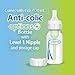 Dr. Brown's 100% Silicone One-Piece Breast Pump,Hands-Free Breast Milk Collector with Anti-Colic Options+ Baby Bottle (4 oz/120 mL),Level 1 Nipple,Travel Lid and Travel Bag