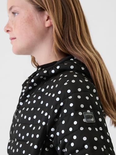 Image of GAP Girls' Logo Lightweight Puffer Jacket