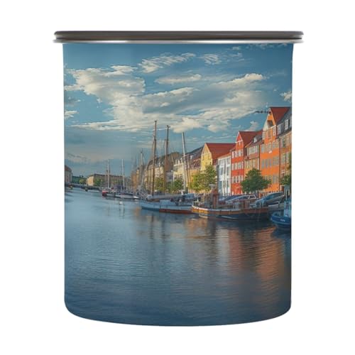 Contenedor para café de acero inoxidable hermético 30 oz