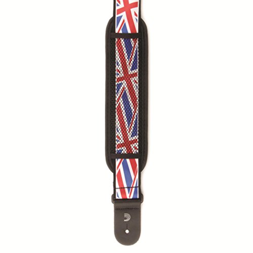 Planet waves-pD nylon – 50A11/world tour collection-sangle »union jack »-longueur : 1450 mm-largeur : 50 mm) avec coussinet d’épaule - Les Beatles, Paul McCartney, John Lennon, RIngo Starr, George Harrison Planet waves-pD nylon - 50A11/world tour collection-sangle"union jack"-longueur : 1450 mm-largeur : 50 mm) avec coussinet d'épaule