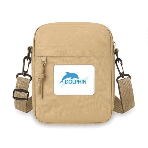 Mini sac pour téléphone portable dauphin bleu idéal pour vos balades