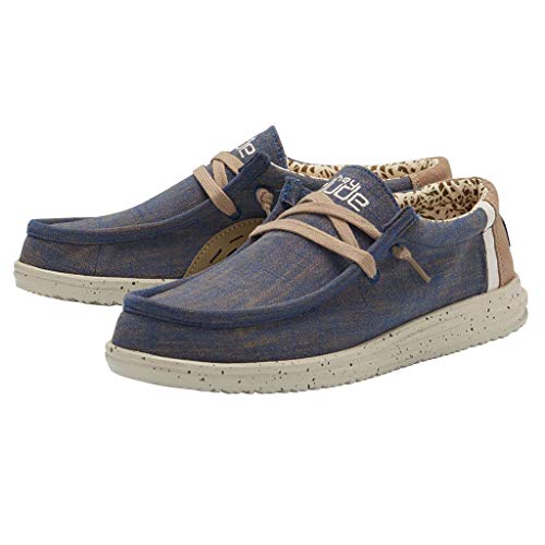 Image of HEYDUDE Men's Wally Funk | Men's Shoes | Men's Lace Up Loafers | Comfortable & Light-Weight