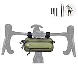 Lumiere & Co. Bolsa para Manillar de Bicicleta - Resistente, Green)