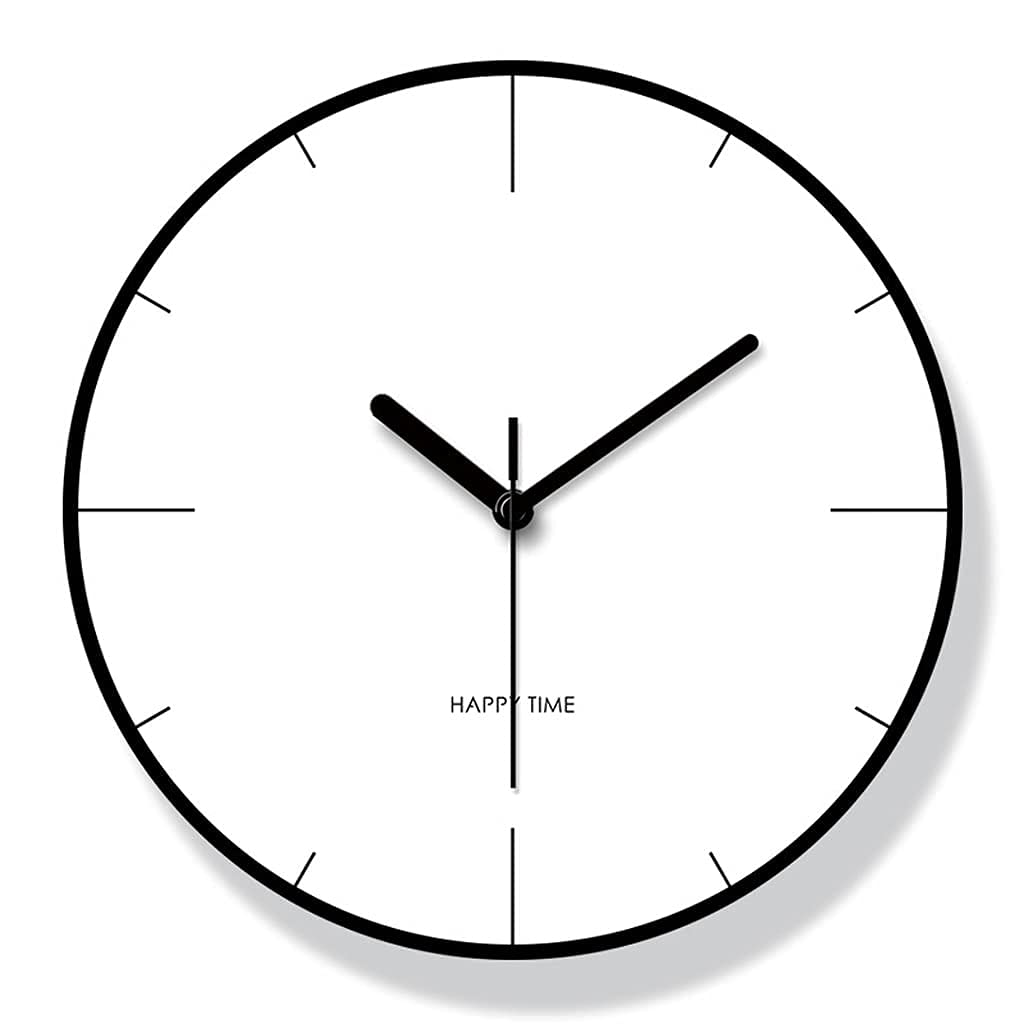 Horloge murale en acrylique moderne idéale pour décorer le salon