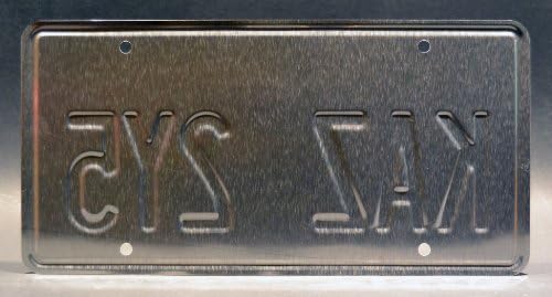 Celebrity Machines Winchester Impala | KAZ 2Y5 | Metal Stamped License Plate