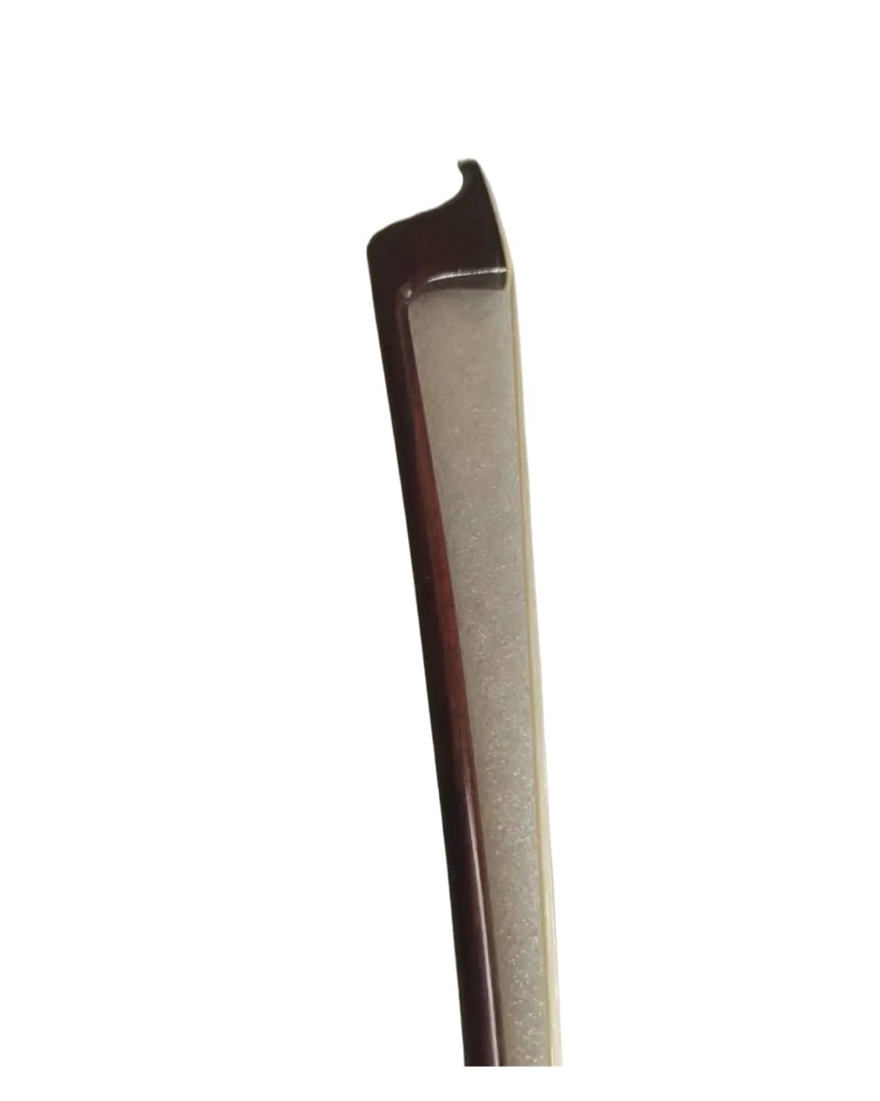 Geigenbogen aus Holz mit Serpentinenmuster, Geigenteile
