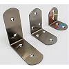 Stainless Steel Angle Connector   2 x Furniture Brackets 5 cm