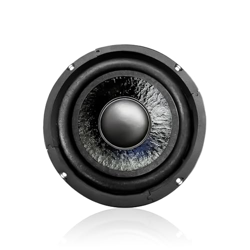 Image of 6.5 Inch Car Door Subwoofer 40W RMS 250W Peak 4 Ohm Speaker for Car Audio & DIY Home Theater Projects (1 Pc)