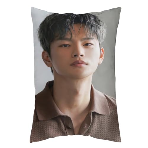 ソ・イングク17 抱き枕カバー 長方形 等身大クッションカバー 両面プリント 気持ちいい 安眠 隠しファスナー式 伸縮性 着脱簡単 肌触り良い 柔らかい 四季兼用 ベッド飾り 12 "x20 "