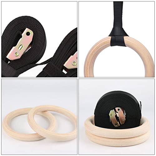Anillas de Gimnasia con Correas para Entrenamiento de Fuerza miniatura 2