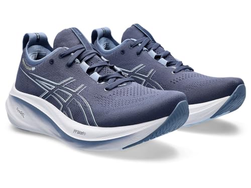 Image of ASICS Mens Gel-Nimbus 26 Thunder Blue /Denim Blue Running Shoe - 10 UK (1011B794.403)