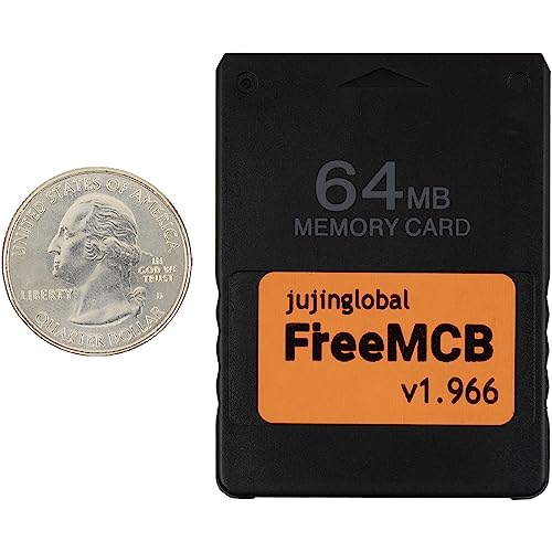 Image of 2pcs 64MB Free Memory Card Boot Free Mcboot for PS2, Plug and Play with opl New Version