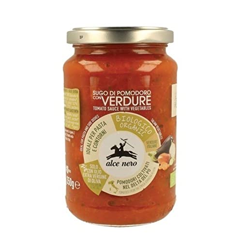 Alce Nero Salsa de Tomate con Verduras, 350g Cover