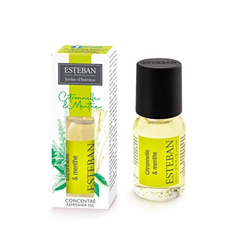 Esteban Paris Jardins d'Interieur Citronelle & Menthe Refresher Oil 15ml