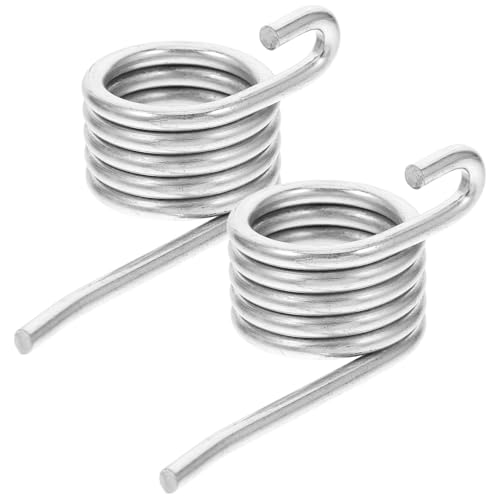 MAGICLULU 2 Piezas Primavera Resorte De La Puerta del Congelador Resortes De Piso Resorte De Los Tapones De Puerta IR a Pedales De Kart Cubo Rectangular Resorte De Piso Balde Planchar Silver