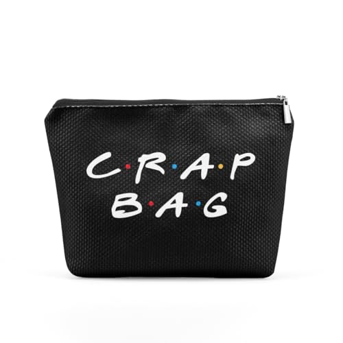 Friend Gifts Makeup Bag Best Friend Birthday Gifts Cosmetic Travel Bag Zipper Pouch Friends Themed Gifts Skincare Bag Christmas Friendship Gifts Beauty Bag for Women Friends Female Girlfriend Wife