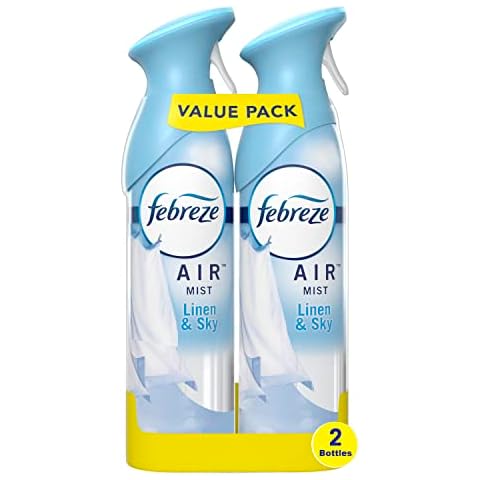 Febreze Odor-Fighting Air Freshener, Linen & Sky, 8.8 Ounce - 2 Count Cover