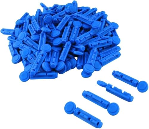 Image of MCP Lancing Device Pen 5 Depth Settings Pain-free with Round Lancets (Pack of 500 Lancets (Only Lancets))