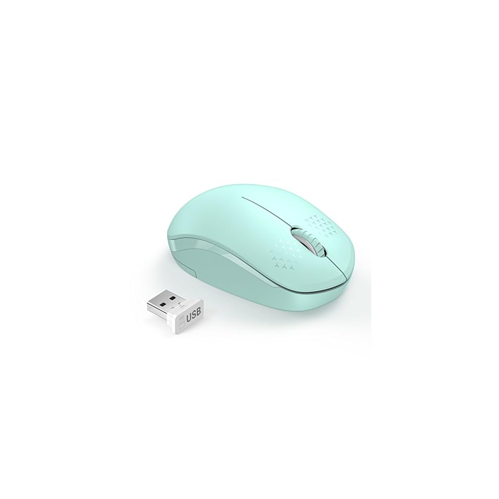 seenda-Wireless-Mouse-24G-Noiseless-Mouse-with-USB-Receiver-Portable-Computer-Mice-for-PC-Tablet-Laptop-with-Windows-System-Mint-Green