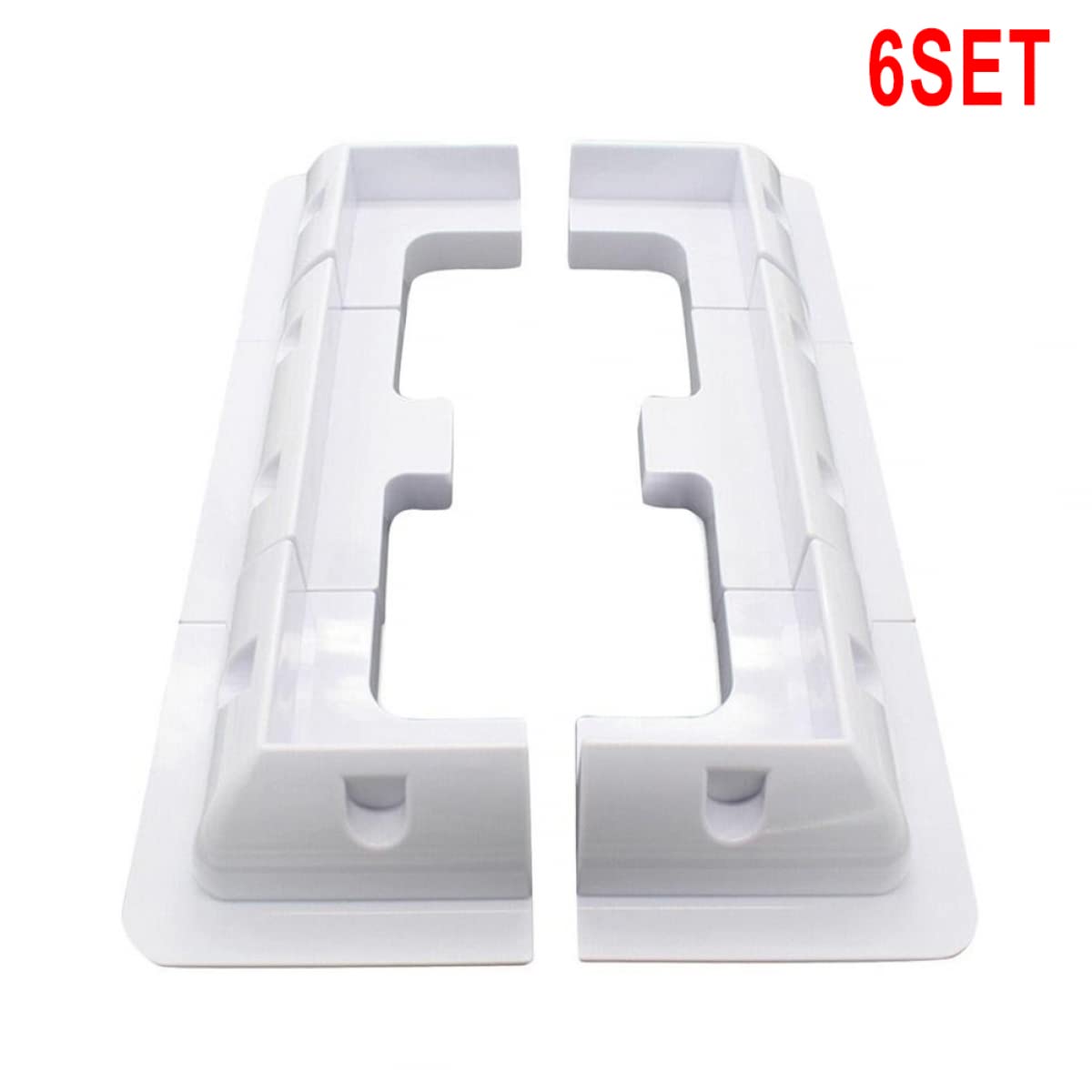 6 pz/set pannello solare bianco nero staffa di montaggio set & kit regolabili caravan camper barca