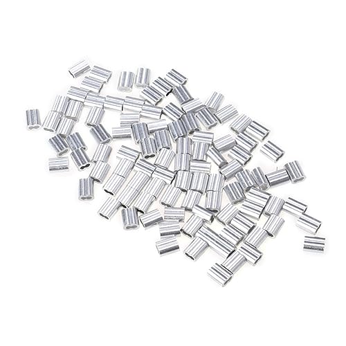 CIYODO 110 1 Cable Clip Wire Fitting Cable Collar Wire Sleeves Cable Crimps Silver