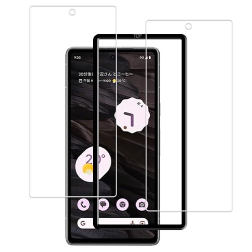 2������ ���Y�Ɏq�f�ސ� �Ή� Google Pixel 7a �p�� �K���X�t�B���� �����K���X Pixel 7a �ی�t�B���� 9H�d�x �C�A�h�~ �y�K�C�h�g�t�� �z