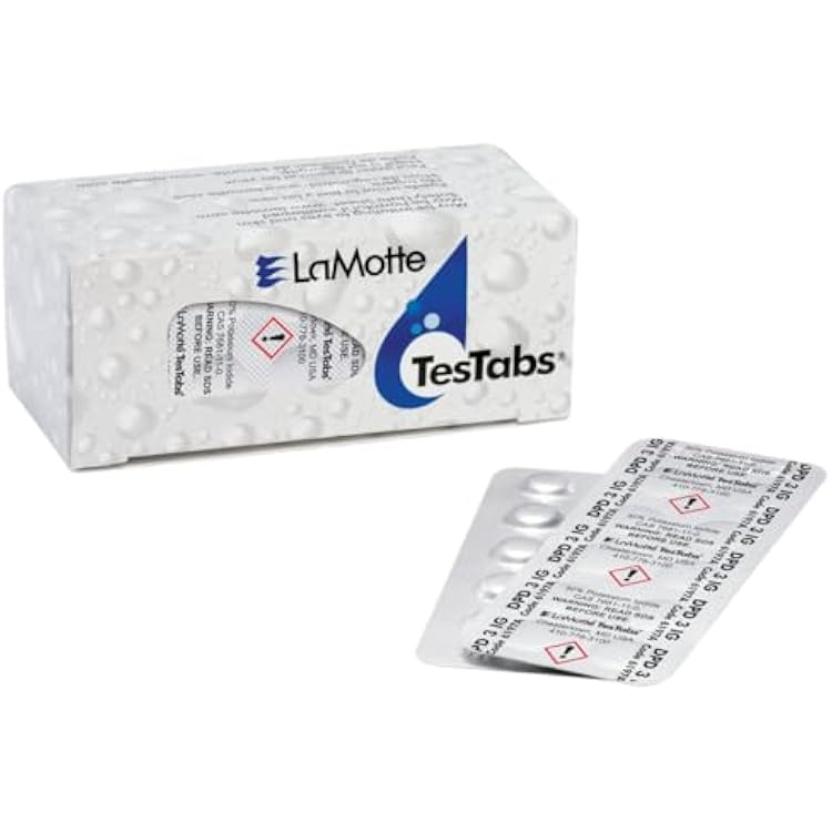 LaMotte Total Chlorine Reagent Tablets, DPD #3: 100/Bx