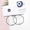 UNGENT THEM Evil Eye Anklet Bracelets for Women Nazar Kabbalah Red Protection BFF Friendship Ojo Turco Good Luck String Bracelets for Women Men Family
