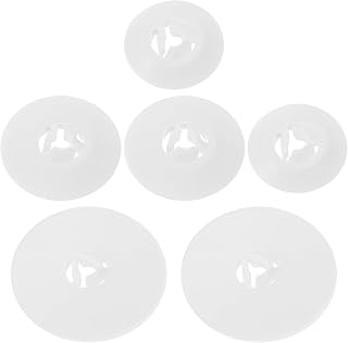 Sewing Machine Spool Pin Covers White Small Medium Large 6pcs