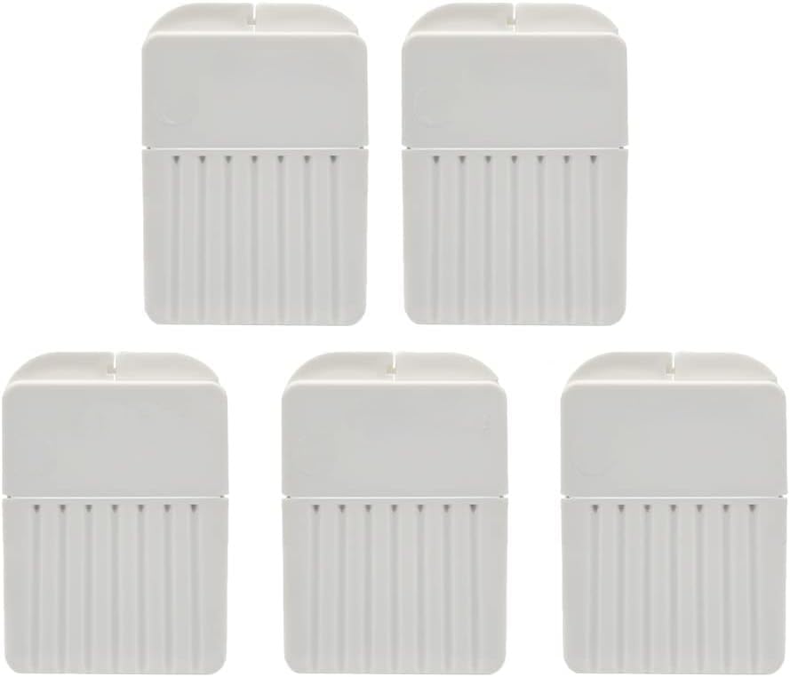 Hearing Aid Wax Guard - Hearing Aid Medical Supply Replacement Nanocare Filters Wax Traps, 5 Pack (40 Pieces)