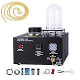 VzxCrue Metallschmuck-GießMaschine, Vakuumschmelzmaschine, Digitalanzeige-Siamese-GießMaschine, Mit Vakuumabdeckung FüR Schmuckguss Und Feinguss 3KG