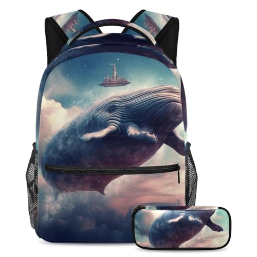 Cartable Blue Whale Starry Sky 33 pour soulager le dos des élèves