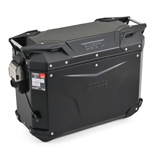 GIVI(�W�r) �o�C�N �T�C�h�P�[�X 37L �A���~�� �L�[�V�����_�[�ʔ� �X�}�[�g�Z�L�����e�B���b�N�Ή� TREKKER OUTBACK EVO SMART�V���[�Y OBKEV37BR �E���p �u���b�N 61279