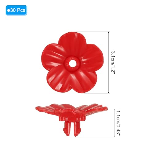 PATIKIL 1.2 Inch Hummingbird Feeder Replacement Flowers - Image 2