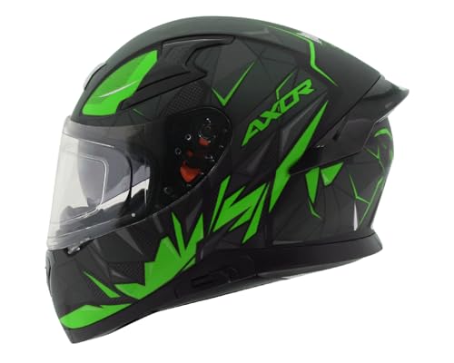 Image of Axor Apex Hunter D /V Dull Black Neon Green Helmet-XL