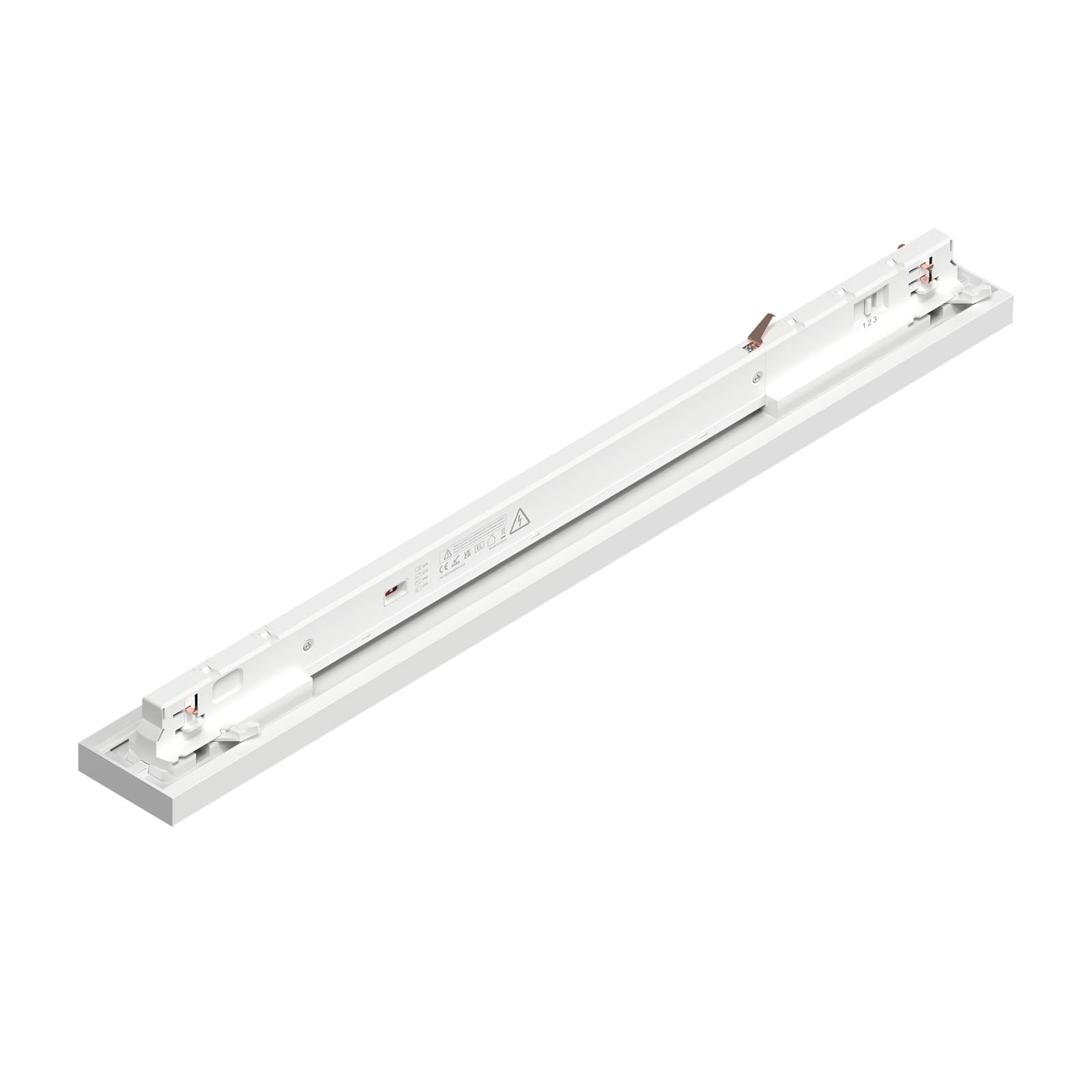 Mextronic 3-fazowa lampa liniowa LED do szyn prądowych 3-fazowa lampa liniowa LW-290 60 cm neutralna biel 840 3950 lumenów