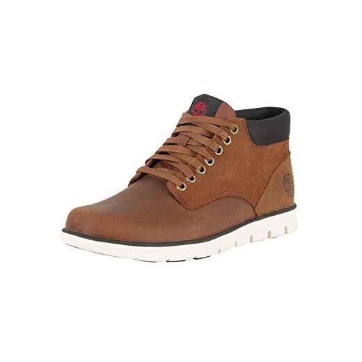 Timberland herr Bradstreet Leather sensorflex chukka stövlar, brun, 41 EU, Brunt Md brun fullkorn - 44.5 EU