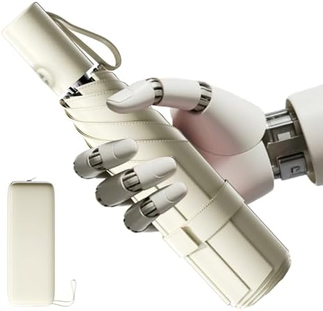 Automatic Mini Travel Windproof Folding Umbrella - UV Protection,...