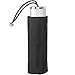 totes Compact Water-Resistant Travel Foldable Umbrella, One Size, Black