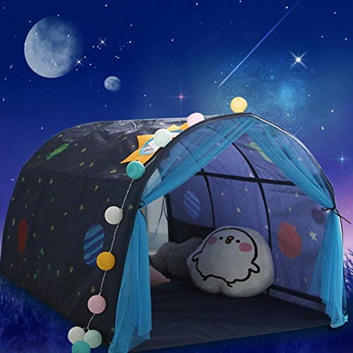 Renoble Tienda De Juegos para Niños, Tienda Campaña Infantil, Tienda De Juegos para Litera, Casa Segura Tienda Túnel, Tepee Tent Carpa De Juegos para Niños, 140x100x80cm Fashionable