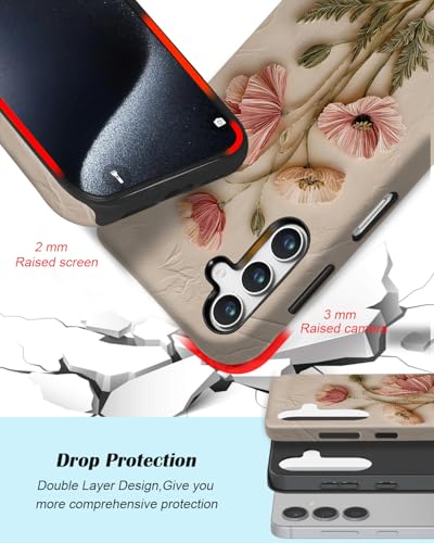 Coque Samsung S26 Ultra BSMOSPER robuste brodée main