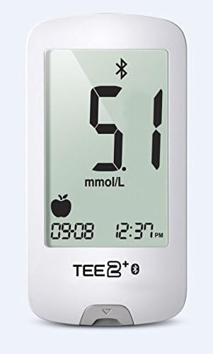 Blood Glucose Meter - Easy to use, Accurate, Stores 1000 Readings, Bluetooth Compatible