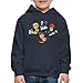 Spreadshirt Die DREI Fragezeichen Kids Detektive Kinder Premium Hoodie, 134-146, Navy