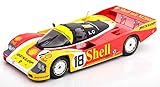  Norev 1/18 Porsche 962 C #18 24h Le Mans 1988 Wollek/Schuppan/v.d.Merwe Minicar Le Mans Noreb