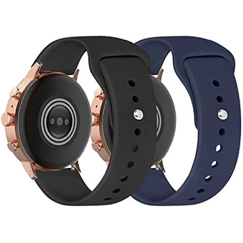 KIBDSNG Soft Silicone Sport Watch Straps 16mm 18mm 20mm 22mm, Quick Release Replacement Rubber Wristband Bracelet for Men Women Cover