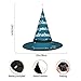 leyhjai Refresco Red Coke Led Brillante Navidad Halloween Sombrero de Bruja para...