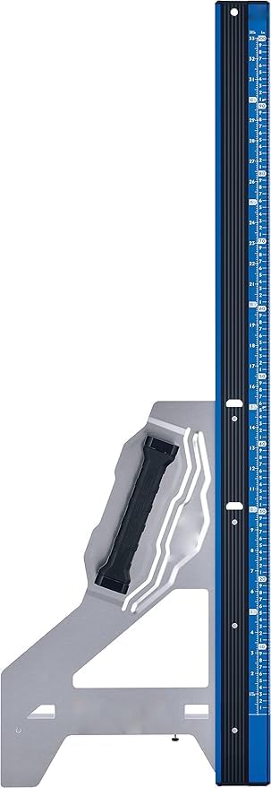 丸ノコガイド定規 エルアングル 併用目盛 1m