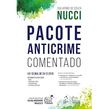 Capa do livro Pacote Anticrime Comentado