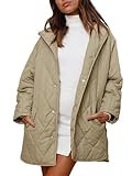 Cette veste matelassée pour femme est fabriquée en 100% polyester. et confortable, vous garde au chaud et à l'aise en automne et en hiver.