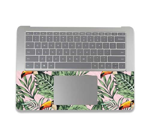 Image of MightySkins Carbon Fiber Skin Compatible with Microsoft Surface Laptop Studio 2 (2023) Full Wrap Kit - Hidden Toucan | Protective, Durable Textured Carbon Fiber Finish | Made in The USA